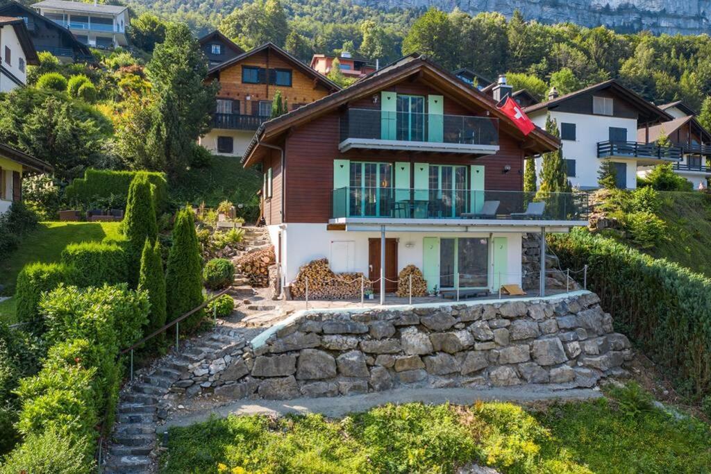Exklusives Chalet Mit Traumhafter See- Und Bergsicht 젤리스베르크 외부 사진