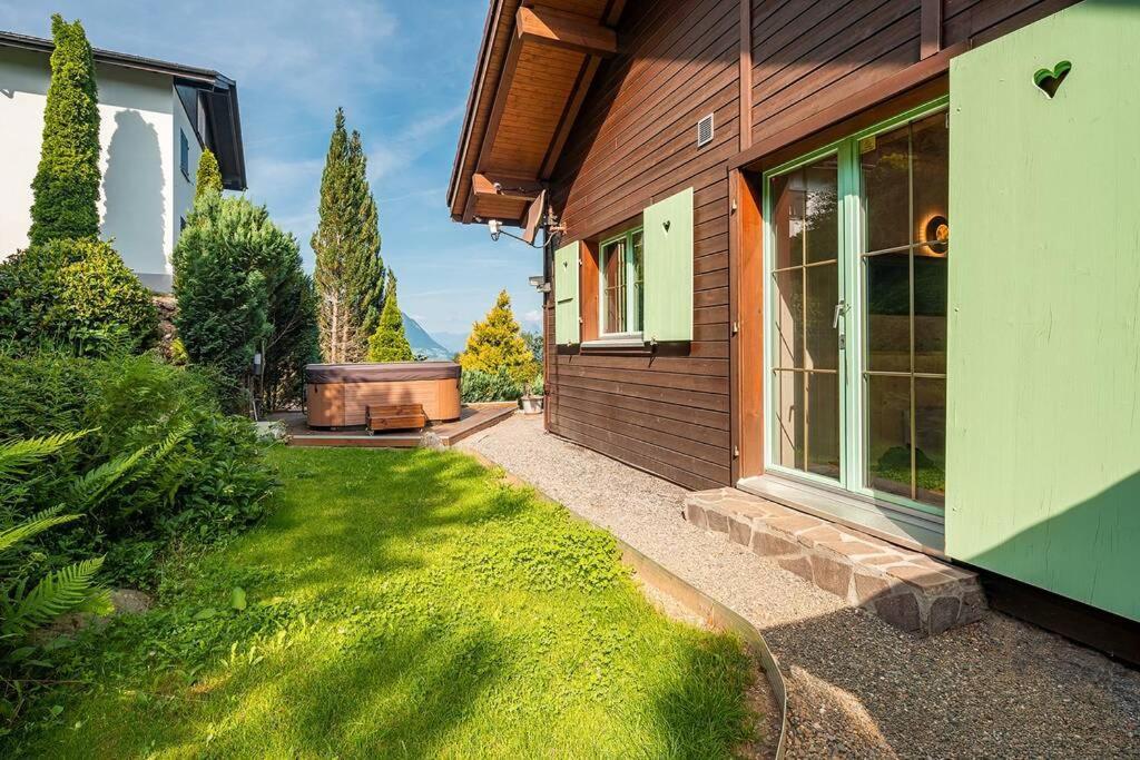 Exklusives Chalet Mit Traumhafter See- Und Bergsicht 젤리스베르크 외부 사진