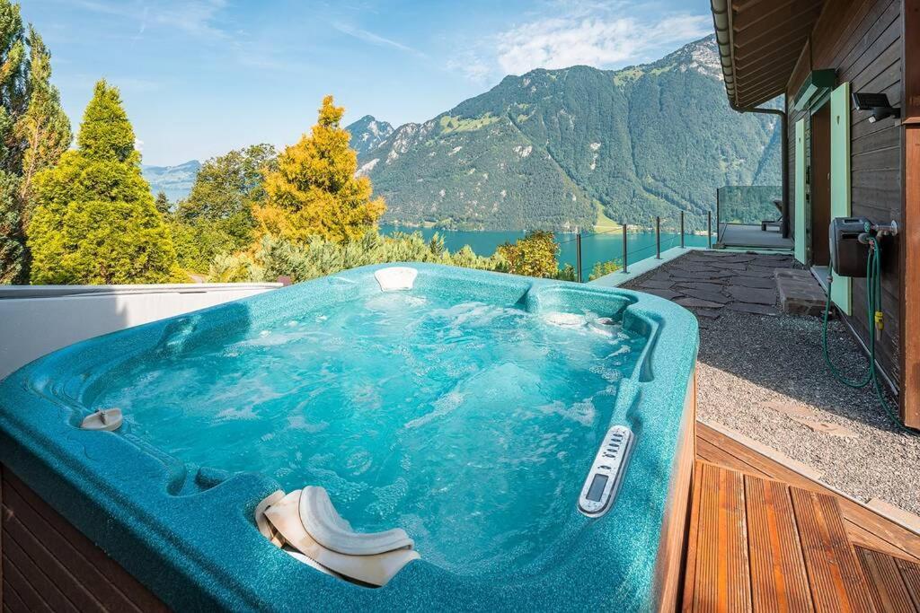 Exklusives Chalet Mit Traumhafter See- Und Bergsicht 젤리스베르크 외부 사진